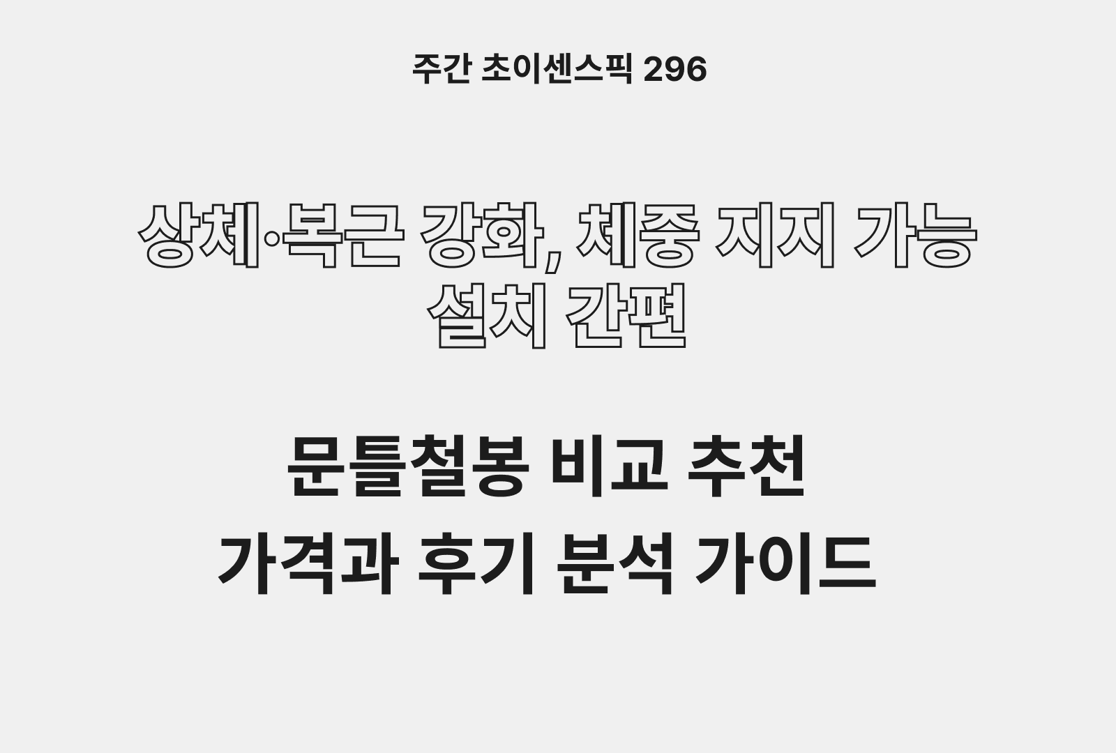 문틀철봉, 실내철봉 추천 (아이위너, 홈트핏, 하디로어, 트윈브로 등)